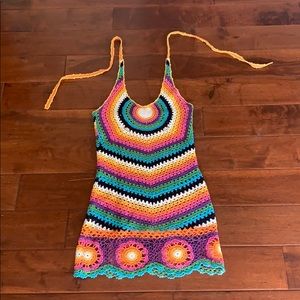 Rat & Boa - Crochet Halter Dress